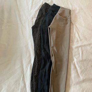 Set of 3 Alo Leggings, XS